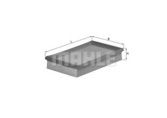 MAHLE ORIGINAL LX663 Воздушный фильтр