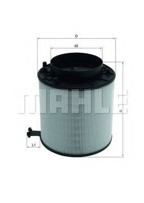 MAHLE ORIGINAL LX2091D Воздушный фильтр