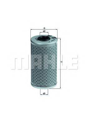 MAHLE ORIGINAL OX103D Масляный фильтр