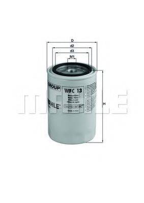 MAHLE ORIGINAL WFC13 Фильтр для охлаждающей жидкости