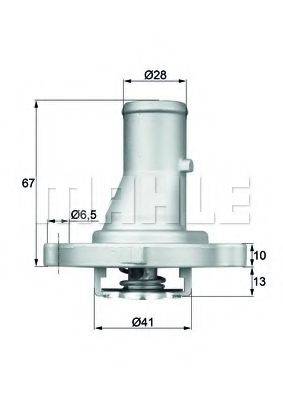 MAHLE ORIGINAL TI 68 87D