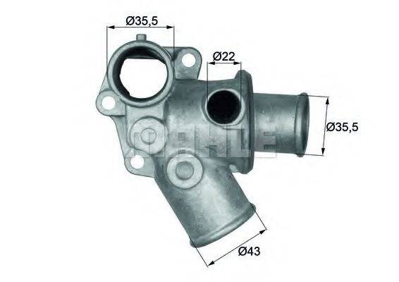 MAHLE ORIGINAL TI10882D Термостат, охлаждающая жидкость