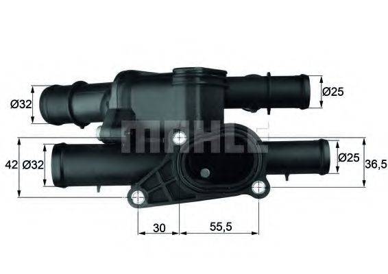 MAHLE ORIGINAL TM2105 Термостат, охлаждающая жидкость