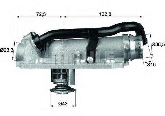 MAHLE ORIGINAL TM8105 Термостат, охлаждающая жидкость