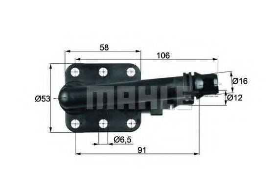 MAHLE ORIGINAL TO582 Термостат, масляное охлаждение