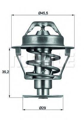 MAHLE ORIGINAL TX8189D Термостат, охлаждающая жидкость