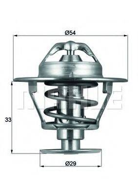 MAHLE ORIGINAL TX8676D Термостат, охлаждающая жидкость