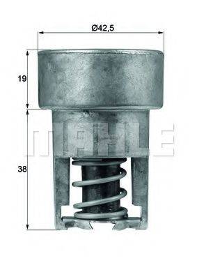 MAHLE ORIGINAL TX9889 Термостат, охлаждающая жидкость