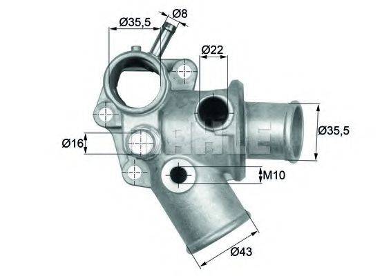 MAHLE ORIGINAL TI 196 82D