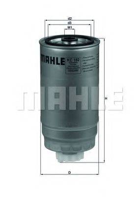 MAHLE ORIGINAL KC182 Топливный фильтр