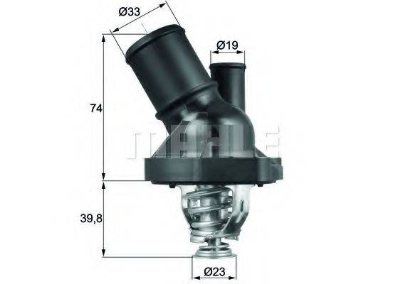 MAHLE ORIGINAL TI20090 Термостат, охлаждающая жидкость