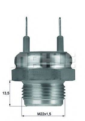 MAHLE ORIGINAL TSW2 Термовыключатель, вентилятор радиатора