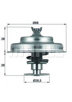 MAHLE ORIGINAL TX7580D Термостат, охлаждающая жидкость