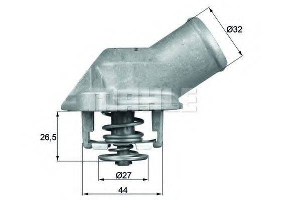 MAHLE ORIGINAL TI5983 Термостат, охлаждающая жидкость