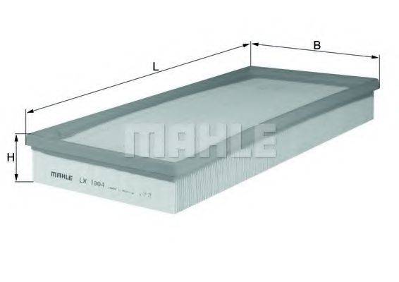 MAHLE ORIGINAL LX1004 Воздушный фильтр