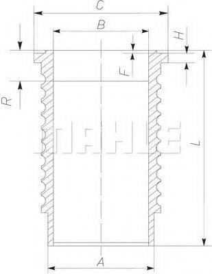 MAHLE ORIGINAL 061WN21 Гильза цилиндра