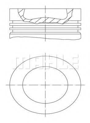 MAHLE ORIGINAL 028 PI 00100 000