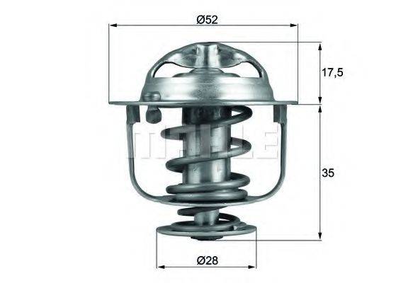 MAHLE ORIGINAL TX11982D Термостат, охлаждающая жидкость