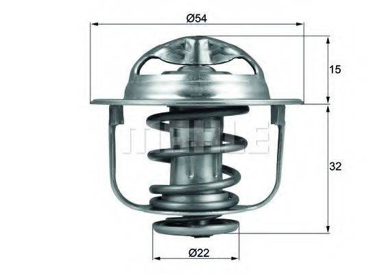 MAHLE ORIGINAL TX12089D Термостат, охлаждающая жидкость