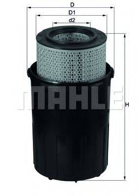 MAHLE ORIGINAL LX388 Воздушный фильтр