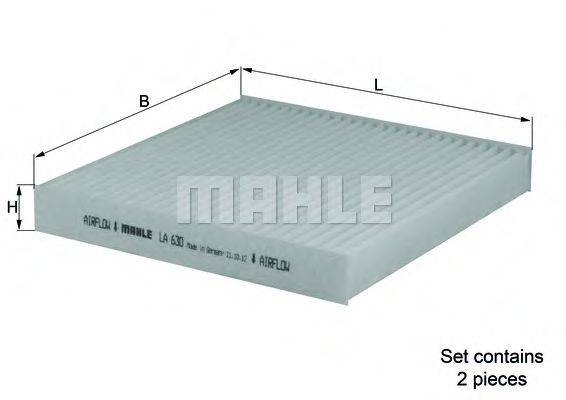 MAHLE ORIGINAL LA 630/S