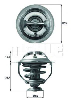 MAHLE ORIGINAL TX11795D Термостат, охлаждающая жидкость