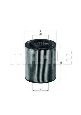 MAHLE ORIGINAL OX1541D Масляный фильтр