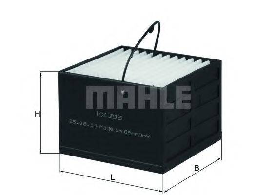 MAHLE ORIGINAL KX395 Топливный фильтр