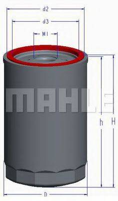 MAHLE ORIGINAL OC497 Масляный фильтр