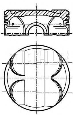 MAHLE ORIGINAL 081PI00111000 Поршень