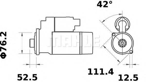 MAHLE ORIGINAL MS 383