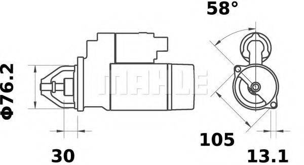 MAHLE ORIGINAL MS 217