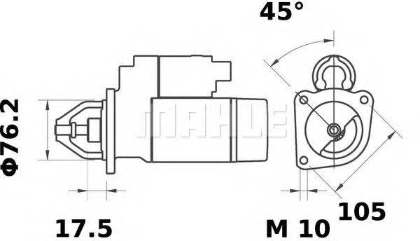 MAHLE ORIGINAL MS 56