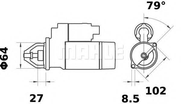 MAHLE ORIGINAL MS 35