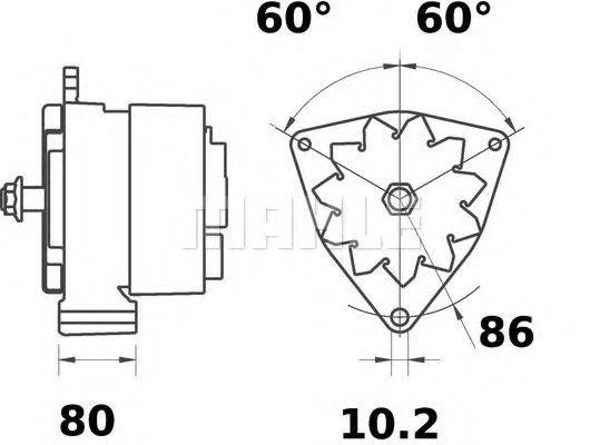 MAHLE ORIGINAL MG 463