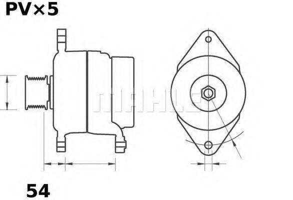 MAHLE ORIGINAL MG 451