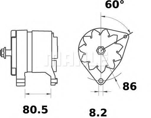 MAHLE ORIGINAL MG 216