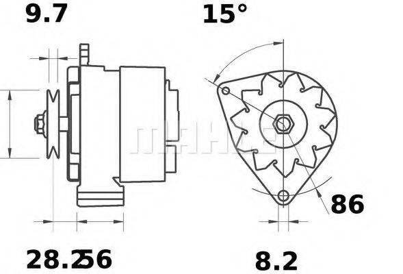 MAHLE ORIGINAL MG 218