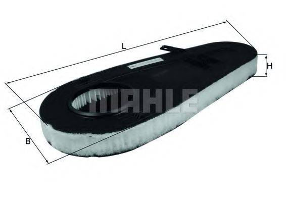 MAHLE ORIGINAL LX3598 Воздушный фильтр