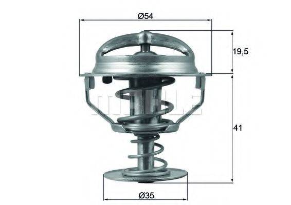 MAHLE ORIGINAL TX16482D Термостат, охлаждающая жидкость