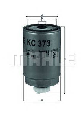 MAHLE ORIGINAL KC373 Топливный фильтр