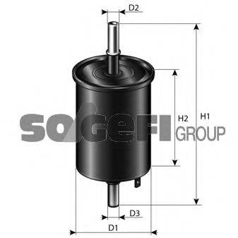 P.B.R. AG6169 Топливный фильтр