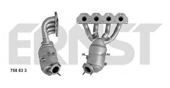 ERNST 758833 Катализатор; Катализатор коллектора