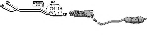 ERNST 020036 Система выпуска ОГ