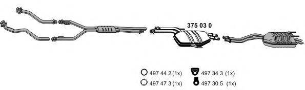 ERNST 040388 Система выпуска ОГ
