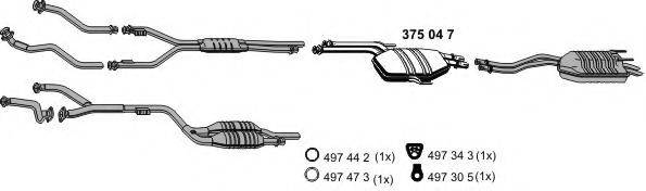ERNST 040396 Система выпуска ОГ