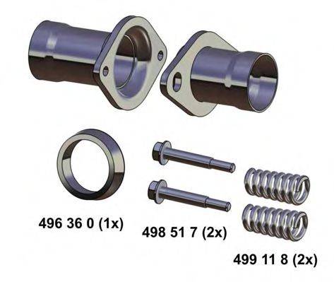 ERNST 043564 Рем. комплект, труба выхлопного газа