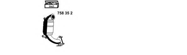 ERNST 100491 Система выпуска ОГ