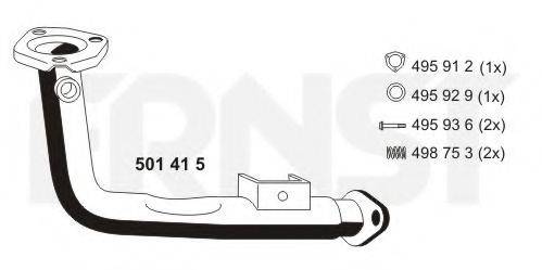 ERNST 501415 Труба выхлопного газа