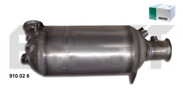 ERNST 910026 Сажевый / частичный фильтр, система выхлопа ОГ